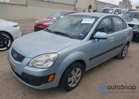 2008 Kia Rio Lx из США, поврежденный, VIN KNADE123586426952
